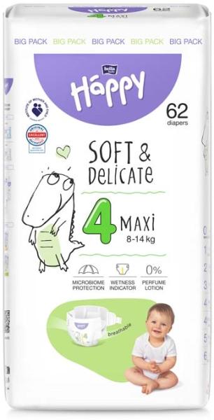 Bella Baby Happy Windeln Gr. 4, 8 - 14 kg, 62 Stk.